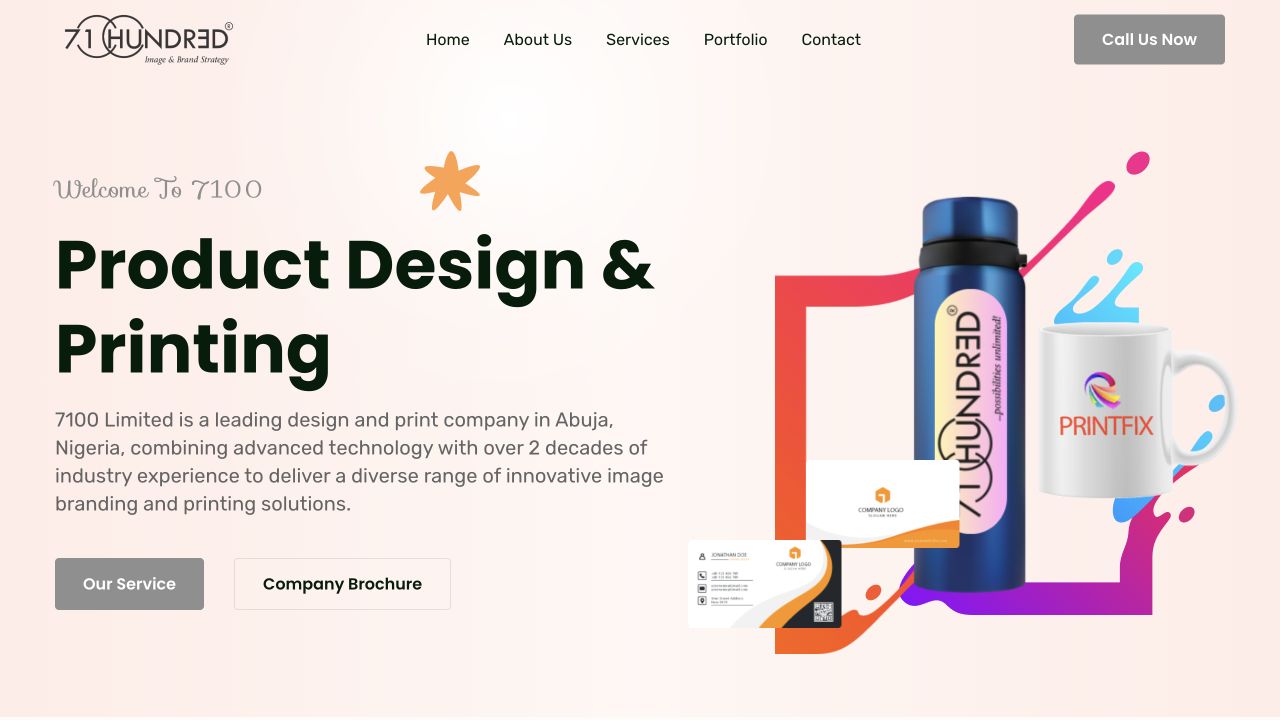 7100 Limited homepage